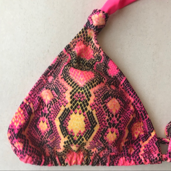 Southpole Snakeskin Bikini Top - Picture 2 of 6